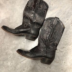 Vintage western boot. Dan Post